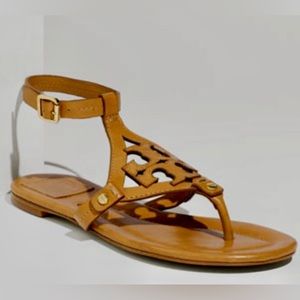 Tory Burch Cybelle ankle strap sandals, size 6.5.
